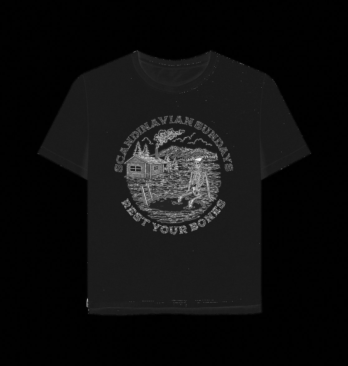 Svart Urban Drop T-skjorte